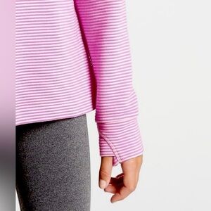 ATHLETA GIRL CRUNCH TIME FREESIA PURPLE CREWNECK LONG SLEEVES XL 14